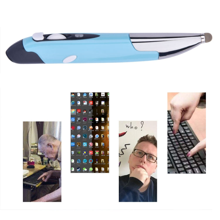 PR-06S 4-keys Smart Wireless Optical Mouse with Stylus Pen Function, Support Voice Operation / Translation