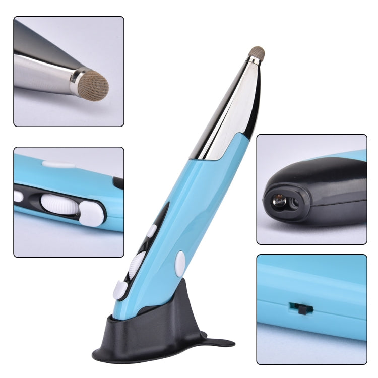 PR-06 4-keys Smart Wireless Optical Mouse with Stylus Pen Function