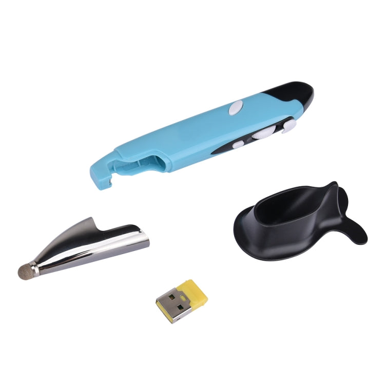 PR-06 4-keys Smart Wireless Optical Mouse with Stylus Pen Function