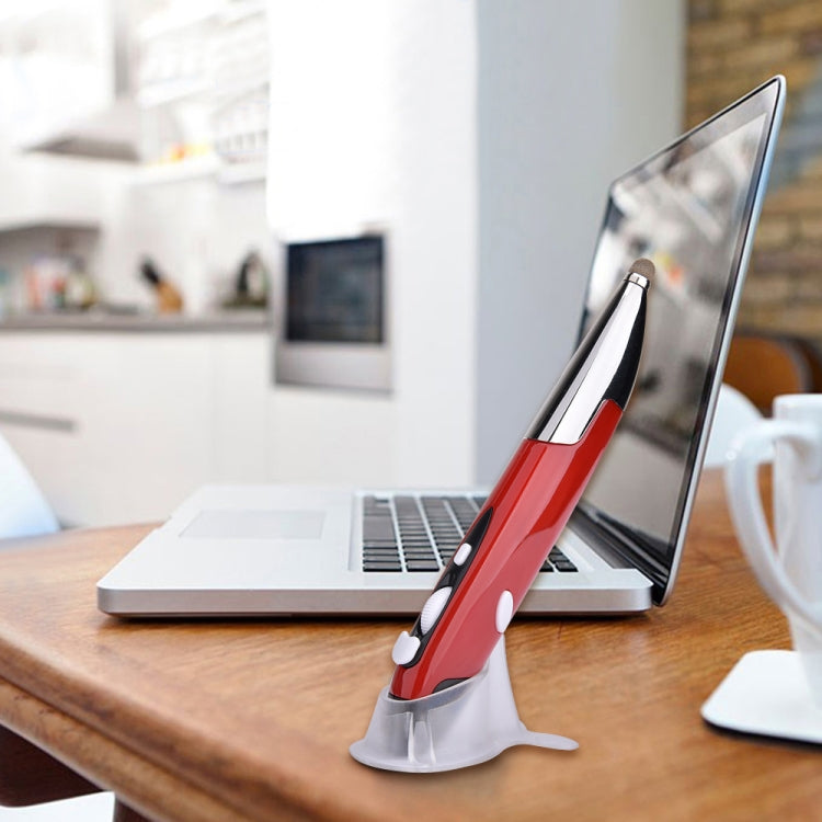 PR-06 4-keys Smart Wireless Optical Mouse with Stylus Pen Function