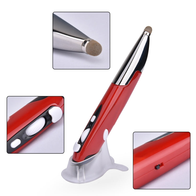 PR-06 4-keys Smart Wireless Optical Mouse with Stylus Pen Function