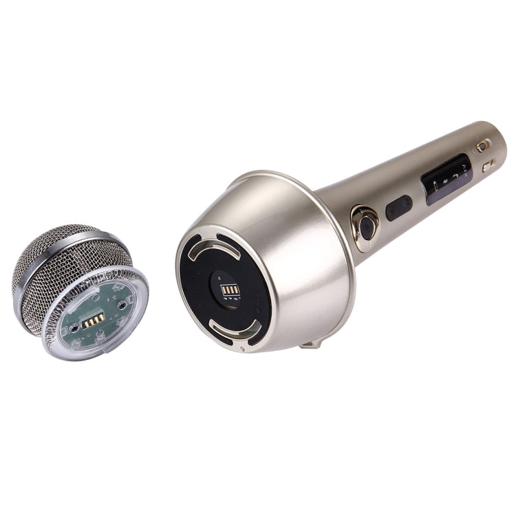 K3 Portable 2 in 1 Bluetooth Home KTV Handheld Microphone + Speaker for iPhone & Android Smart Phone