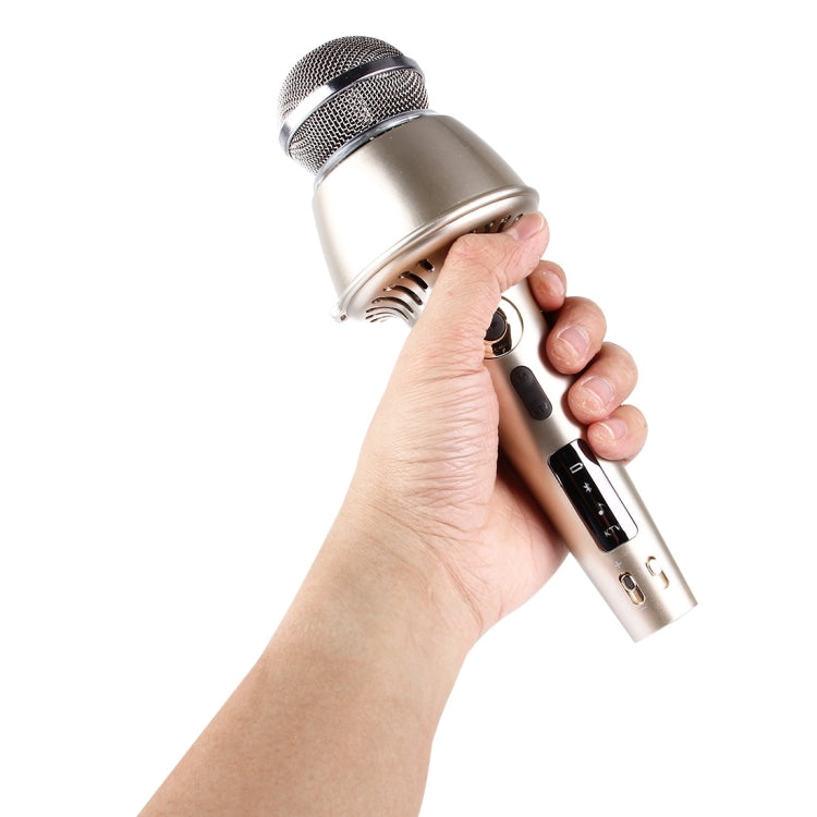 K3 Portable 2 in 1 Bluetooth Home KTV Handheld Microphone + Speaker for iPhone & Android Smart Phone