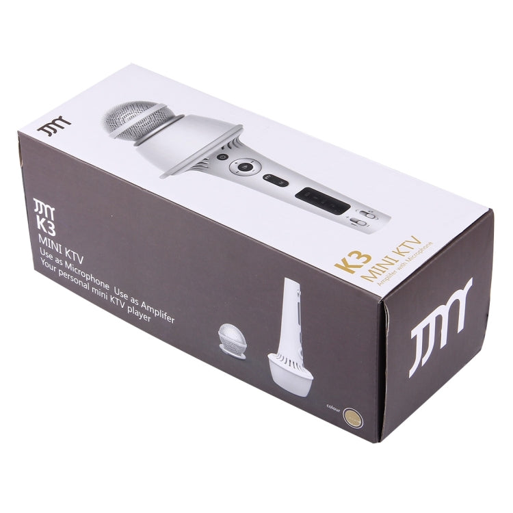 K3 Portable 2 in 1 Bluetooth Home KTV Handheld Microphone + Speaker for iPhone & Android Smart Phone