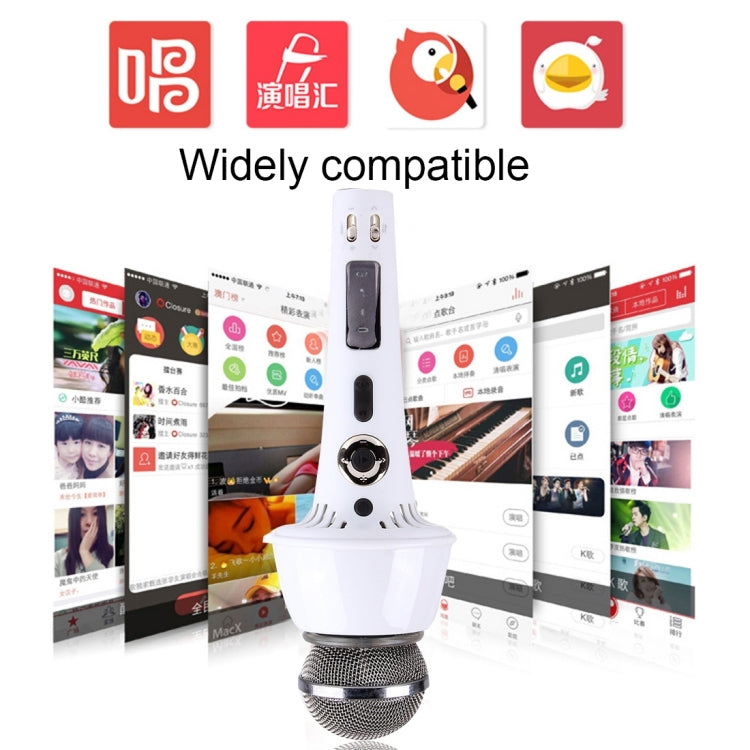 K3 Portable 2 in 1 Bluetooth Home KTV Handheld Microphone + Speaker for iPhone & Android Smart Phone