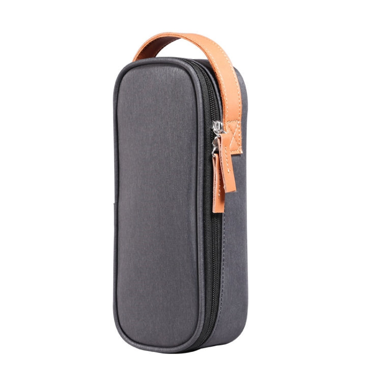 Multi-function Headphone Charger Data Cable Storage Bag, Ultra Fiber Portable Power Pack, Size: M, 16.5x6x23.5cm