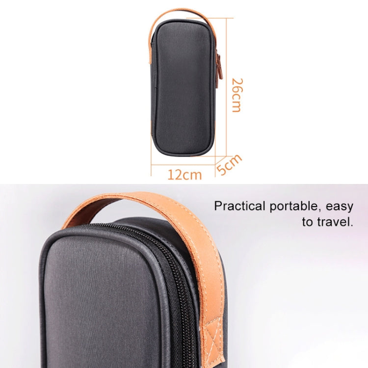 Multi-function Headphone Charger Data Cable Storage Bag, Ultra Fiber Portable Power Pack, Size: M, 16.5x6x23.5cm