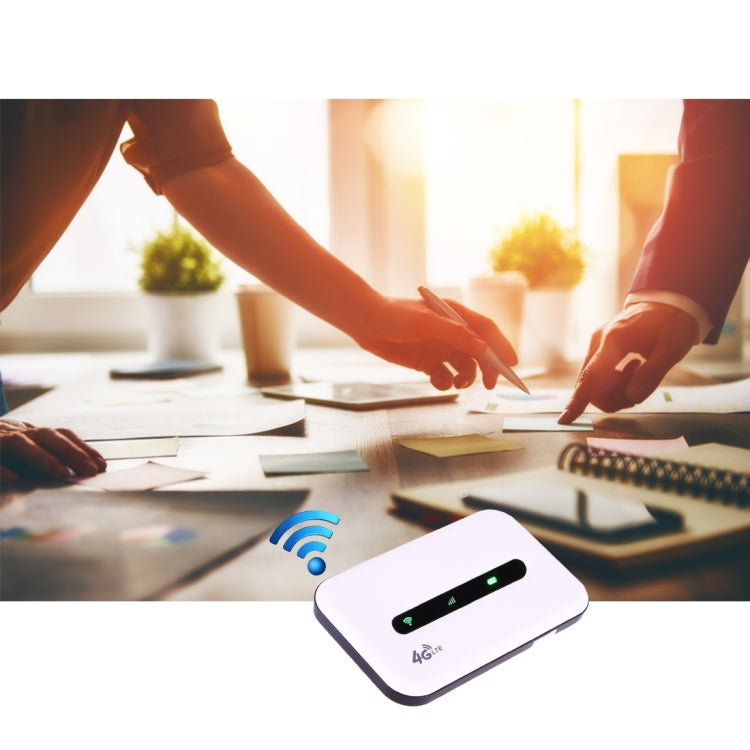 4G-MiFi-A2C5 4G WiFi Wireless Mobile WiFi Router(White)