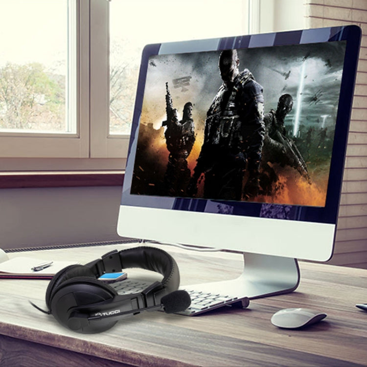 TUCCI TC-L750MV Stereo PC Gaming Headset with Microphone