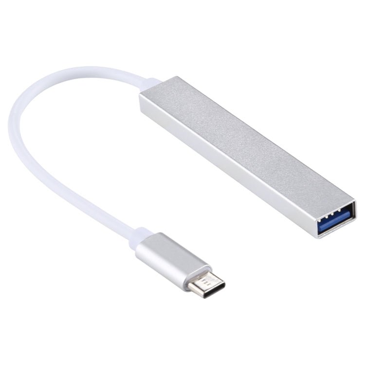 T-818 4 x USB 3.0 to USB-C / Type-C HUB Adapter