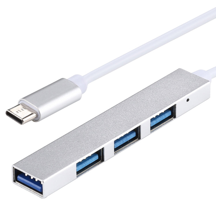 T-818 4 x USB 3.0 to USB-C / Type-C HUB Adapter