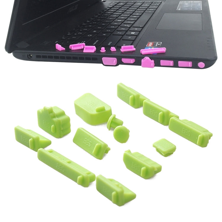 13 in 1 Universal Silicone Anti-Dust Plugs for Laptop