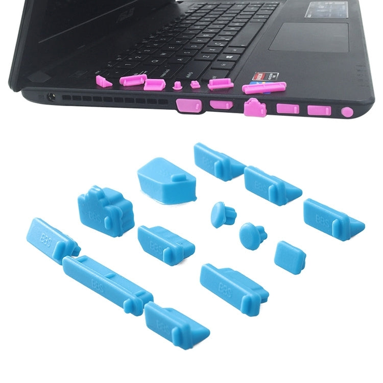 13 in 1 Universal Silicone Anti-Dust Plugs for Laptop