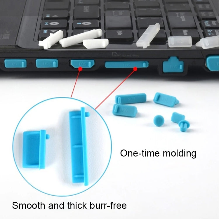 13 in 1 Universal Silicone Anti-Dust Plugs for Laptop