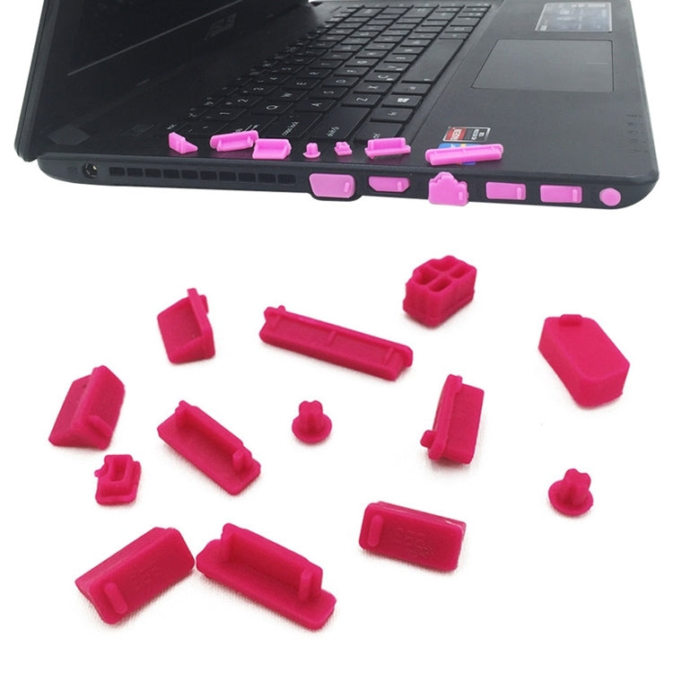 13 in 1 Universal Silicone Anti-Dust Plugs for Laptop