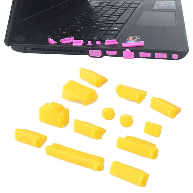 13 in 1 Universal Silicone Anti-Dust Plugs for Laptop