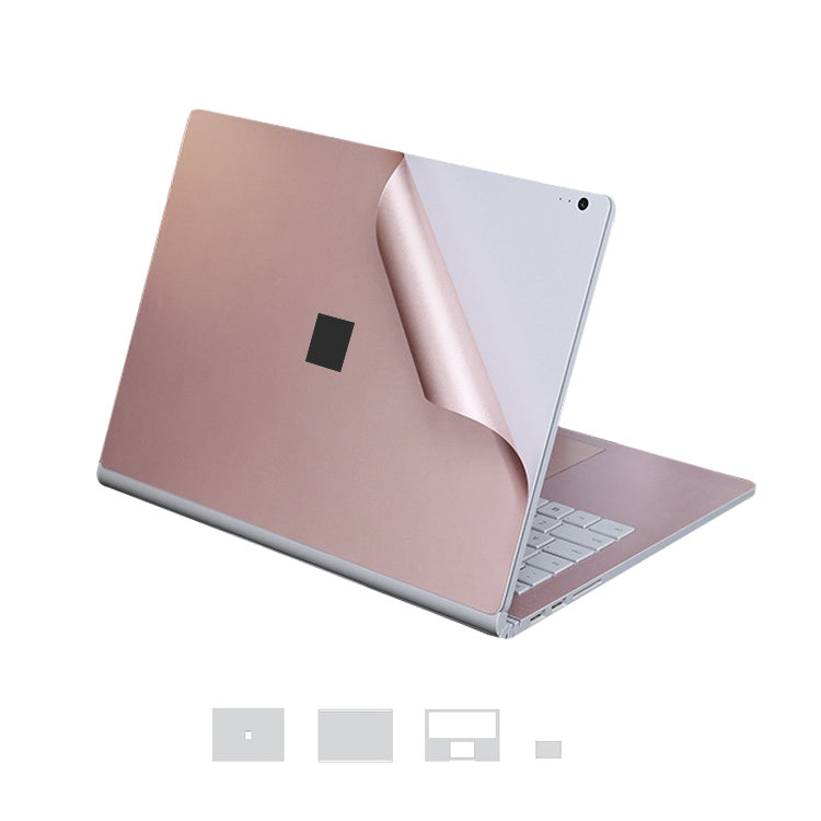 4 in 1 Notebook Shell Protective Film Sticker Set for Microsoft Surface Book 2 13.5 inch (i5)