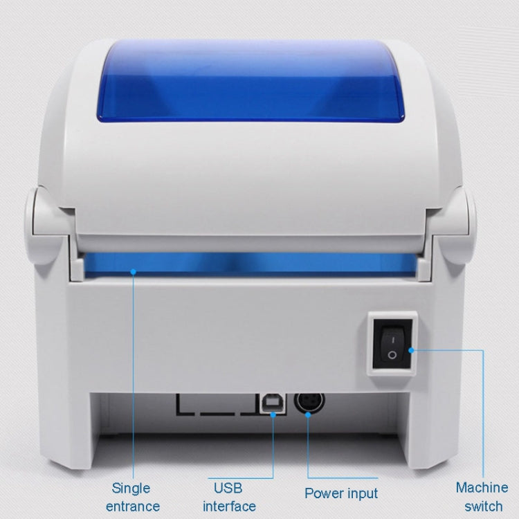 GPRINTER GP1324D USB Port Thermal Automatic Calibration Barcode Printer, Max Supported Thermal Paper Size: 104 x 2286mm