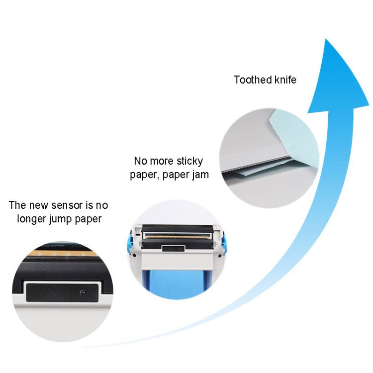 GPRINTER GP1324D USB Port Thermal Automatic Calibration Barcode Printer, Max Supported Thermal Paper Size: 104 x 2286mm