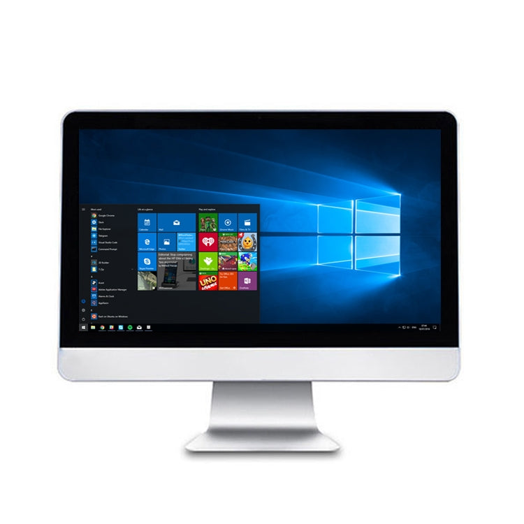 Y105 Desktop Computer PC, 23.8 inch, CoRE-I5_3470, 4GB+64GB, Windows 10, Intel HD Graphic 2500 CoRE-I5_3470 Quad Core 3.2~3.6GHz, WiFi, RJ45(Silver)