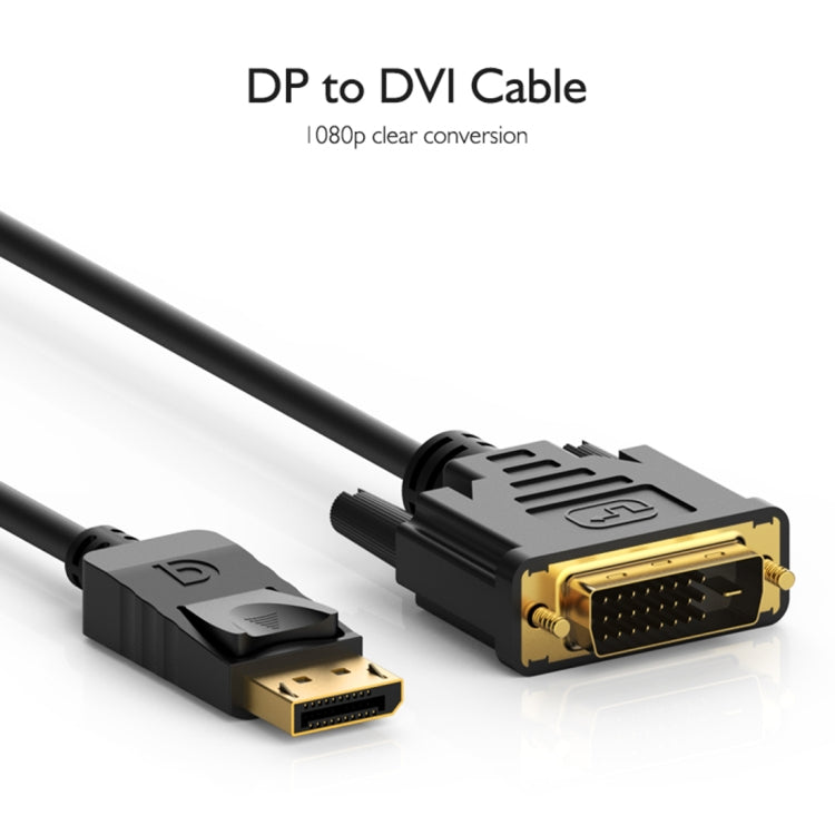 basix D7 Mini DP to DVI Converter, Cable Length: 1.8m (Black)