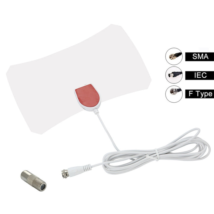 50 Miles Range 25dBi High Gain Digital Indoor TV Antenna with Amplifier