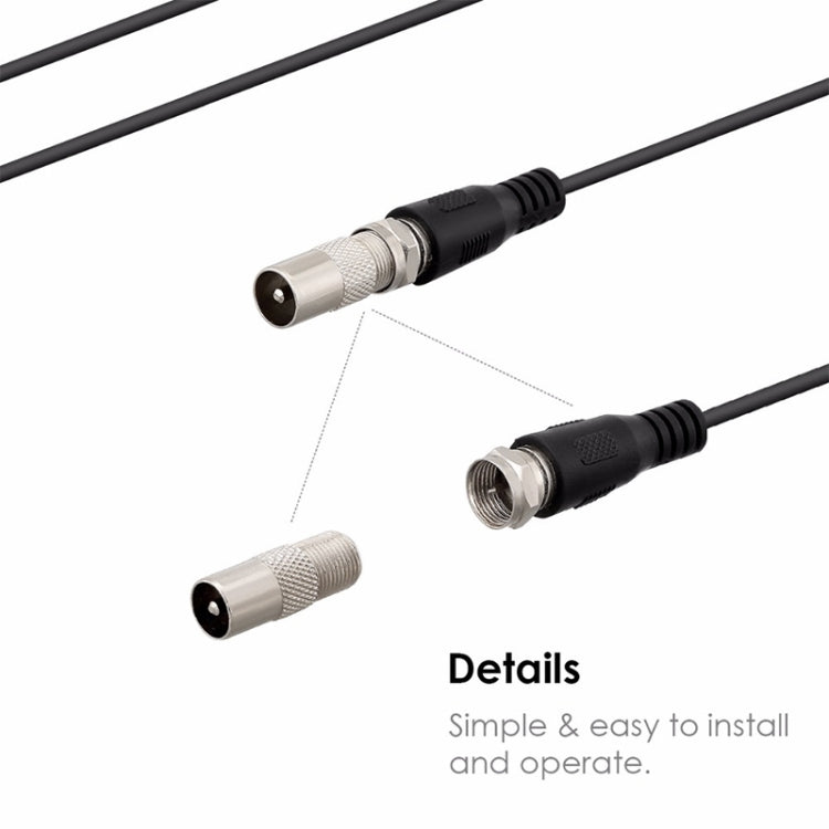 80 Miles Range 28dBi High Gain Digital Indoor HDTV Antenna with 4m Coaxial Cable