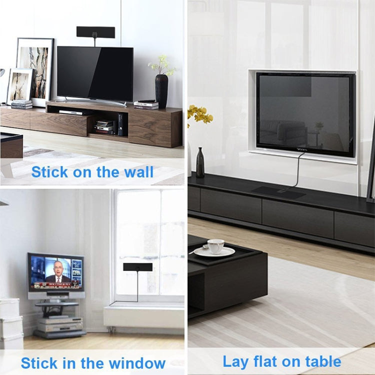 80 Miles Range 28dBi High Gain Digital Indoor HDTV Antenna with 4m Coaxial Cable