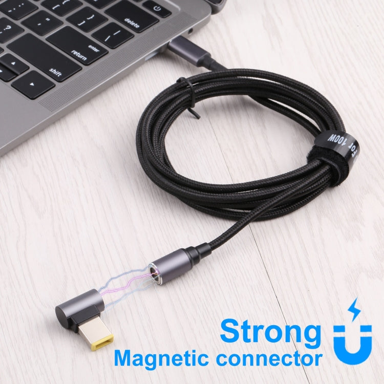 USB-C / Type-C Male to 8 Pin Magnetic DC Round Head Free Plug Charging Adapter Cable