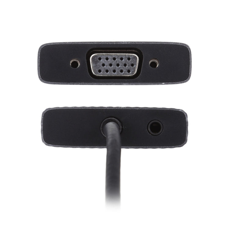 7 In 1 Dual USB 3.0 + TF/SD + HDMI/VGA + 3.5mm Jack + Type-C / USB-C Multi-function USB-C Dock Station