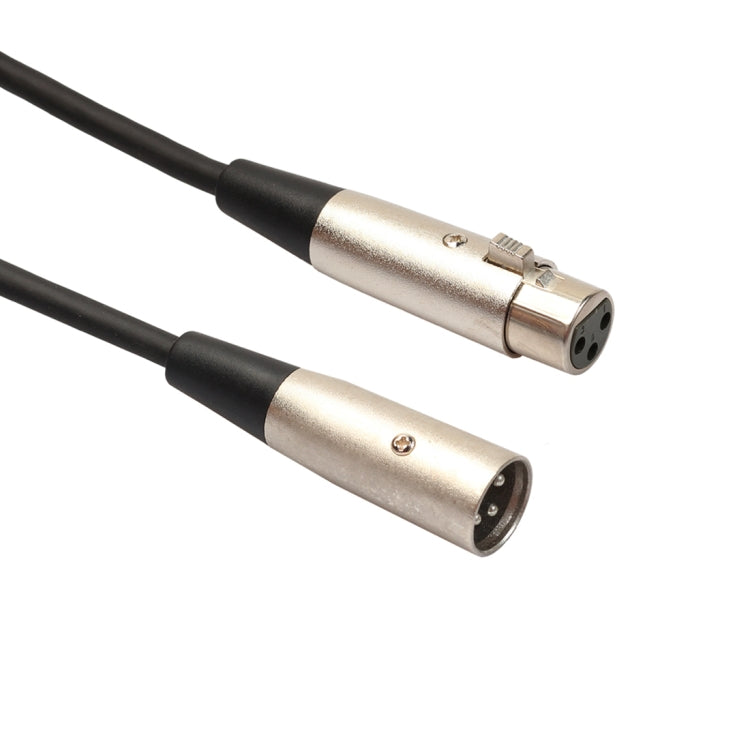 15m 3-Pin XLR Male to XLR Female MIC Shielded Cable Microphone Audio Cord