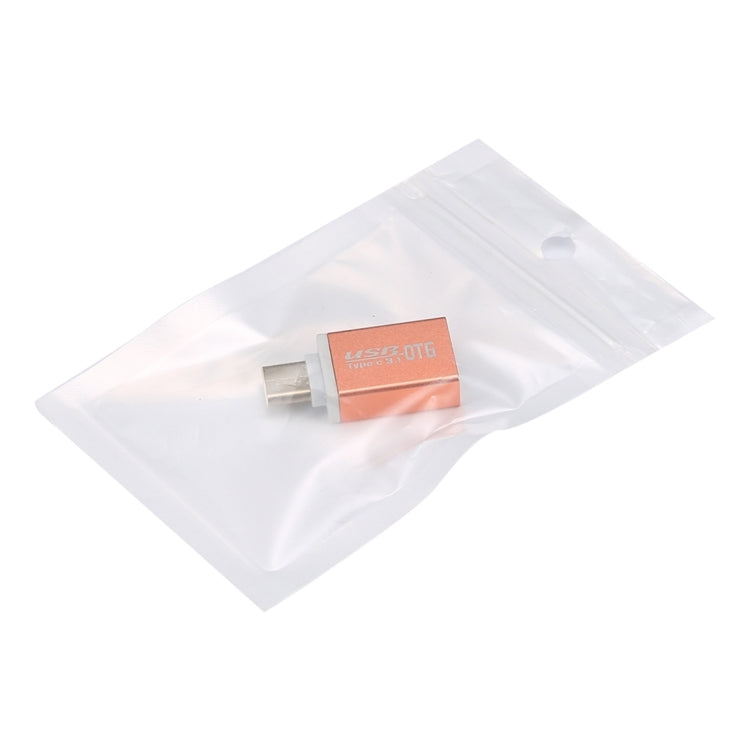 USB-C / Type-C 3.1 Male to USB 3.0 Female OTG Data / Charger Adapter for MacBook 12 inch, Chromebook Pixel 2015, Huawei 6P, LG 5X, Google 5X / 6P, Letv 1S / Le 1 Pro, Xiaomi 4C, Microsoft Lumia 950(Rose Gold)