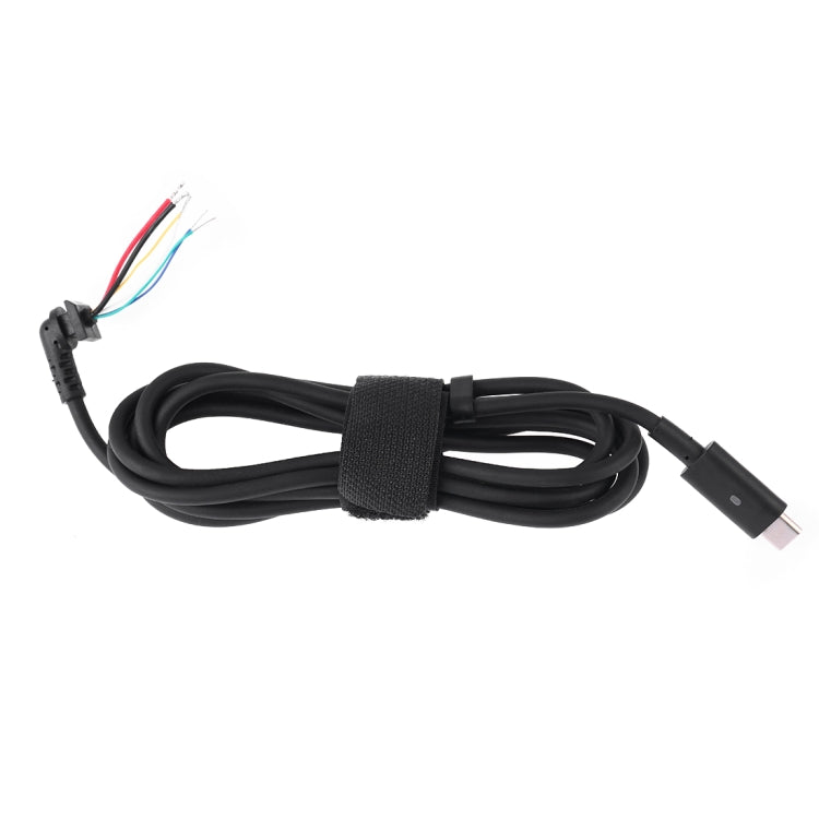 USB-C / Type-C Male Power Welding Cable for Laptops with LED Light