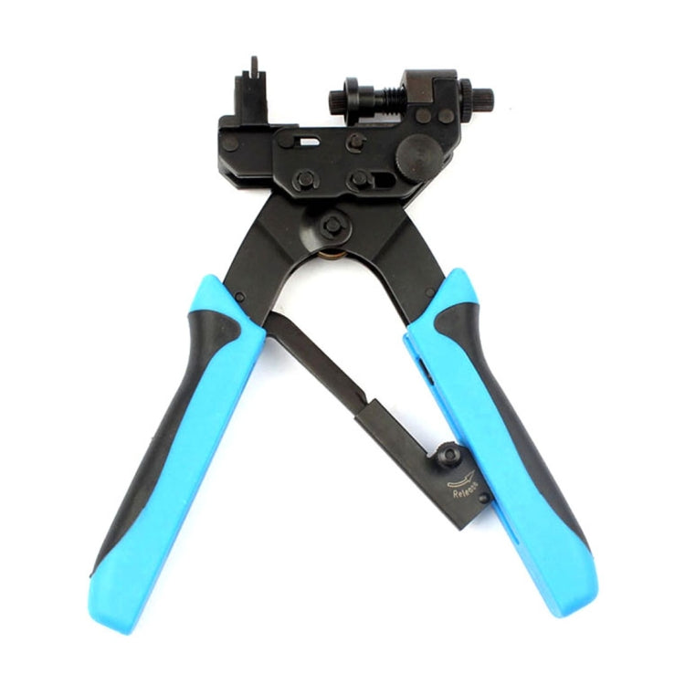 TL-H510B 0.5-6MM2 Compression Crimping Tools for Crimping F,BNC,RCA,RG 59, RG6 F Type Cable Pliers, Random Color Delivery