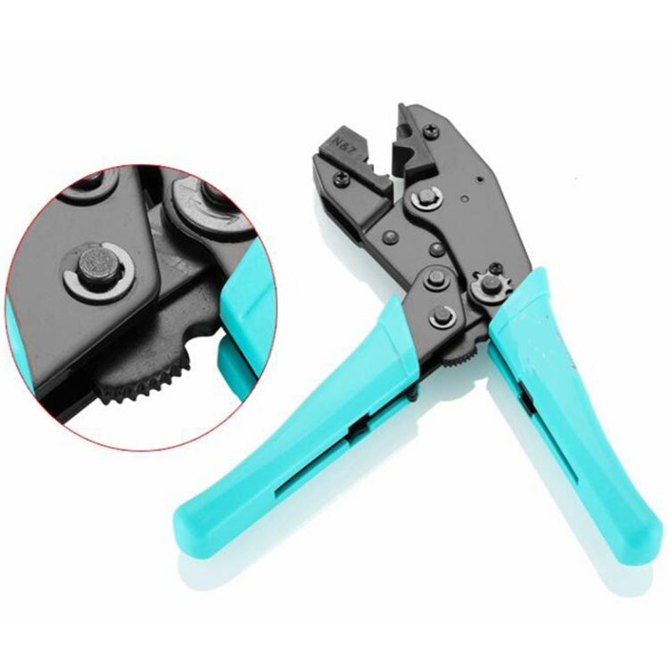 Ratchet Type-modular Plug Crimping Tool for Crimping 8P8C, 6P6C, 6P4C Modular Plug