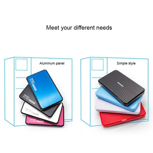 OImaster EB-2506U3 SATA USB 3.0 Interface HDD Enclosure for Laptops, Support Thickness: 7.0-12.5mm