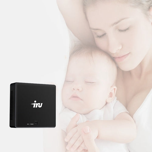iru M7 TV Box Style Mini PC, Windows 10 Intel Core i7-8550U 4G+128G up to 3.5GHz, Support Bluetooth 4.0 & 2.4G / 5.0G Dual-band WiFi & 4K HD Video(Black)