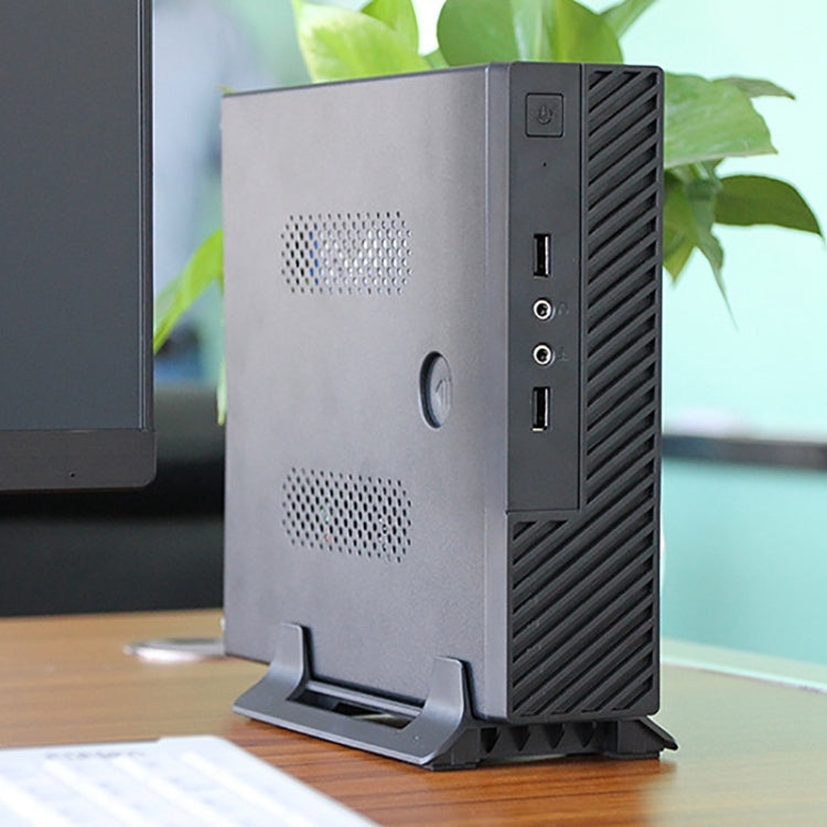 Yowxii X2 Series 8G+240G I3 8100 CPU Processor HD 630 GPU Graphics Card Mini PC with WiFi Function(Black)