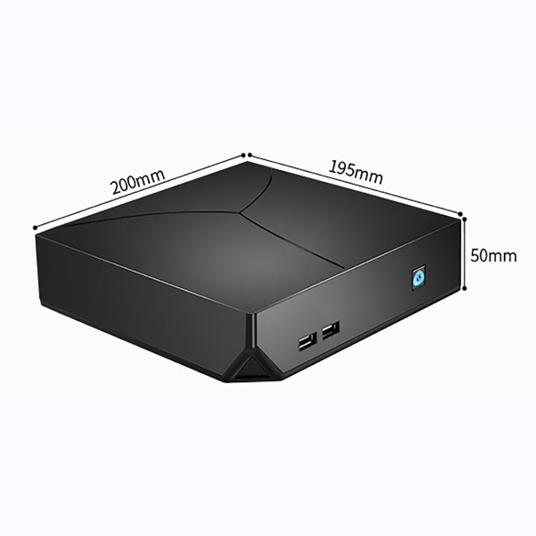 mingying M4I7-D 8GB+256GB Core I7 4750HQ Quard Core GTX1050Ti 4GB Independent Graphics Mini PC with 4 USB 2.0 Ports & 2 USB 3.0 Ports(Black)