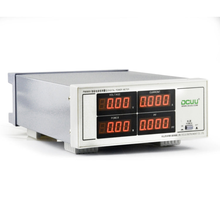 DCUU PM9800 Intelligent Electrical Parameters Measuring Instrument, Basic Edition