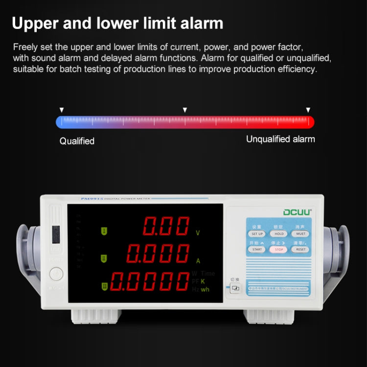 DCUU PM9915 Intelligent Electrical Parameters Measuring Instrument