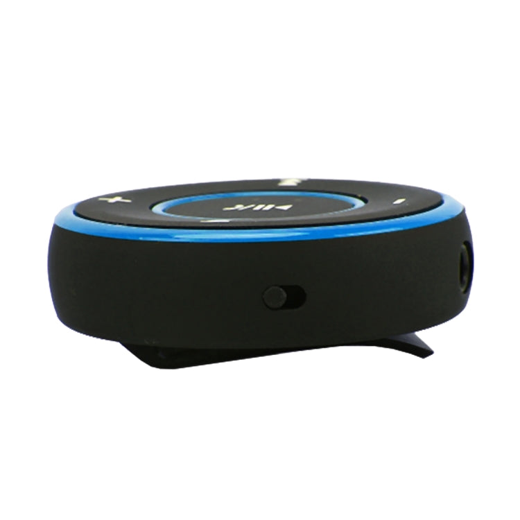 Car Sports Bluetooth V2.1+EDR Music Player Receiver with LED Light & 3.5mm Stereo Input Jack, Support USB Charge & Hands-free, Button without Backlit