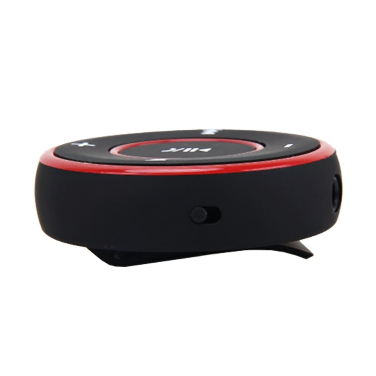 Car Sports Bluetooth V2.1+EDR Music Player Receiver with LED Light & 3.5mm Stereo Input Jack, Support USB Charge & Hands-free, Button without Backlit