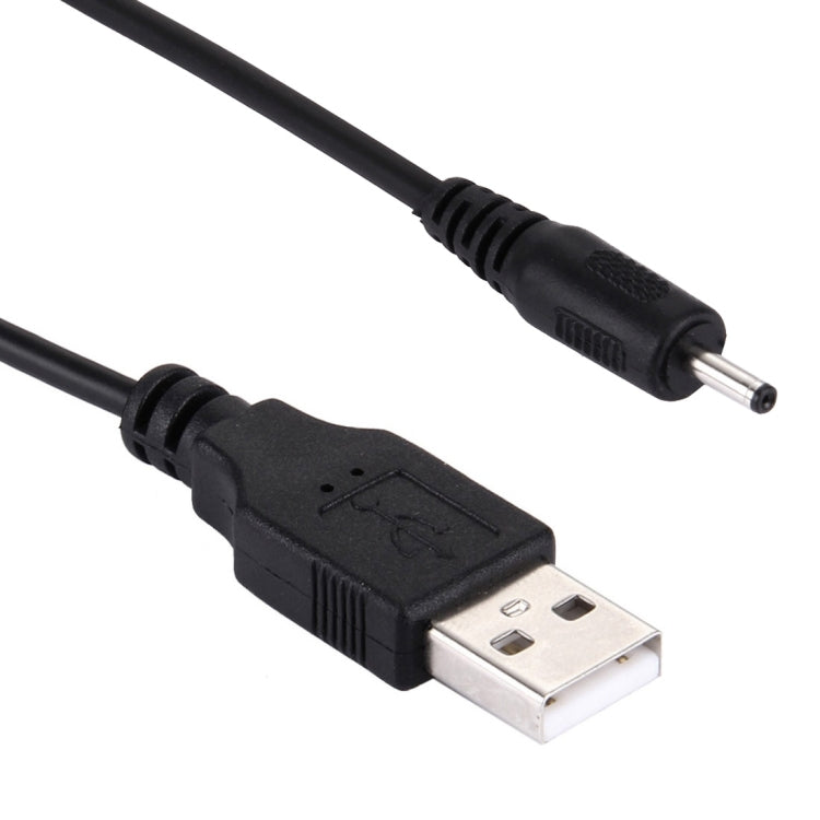 1A USB 2.0 Male to DC 2mm Male Retractable Coiled Charger Cable, Coiled Cable Stretches to 1.5m, For Nokia Mobile Phones