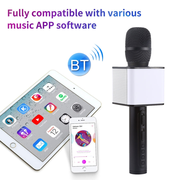 SDRD SD-08 Double Speakers High Sound Quality Handheld KTV Karaoke Recording Bluetooth Wireless Condenser Microphone