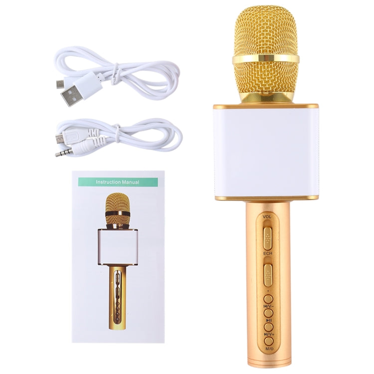 SDRD SD-08 Double Speakers High Sound Quality Handheld KTV Karaoke Recording Bluetooth Wireless Condenser Microphone
