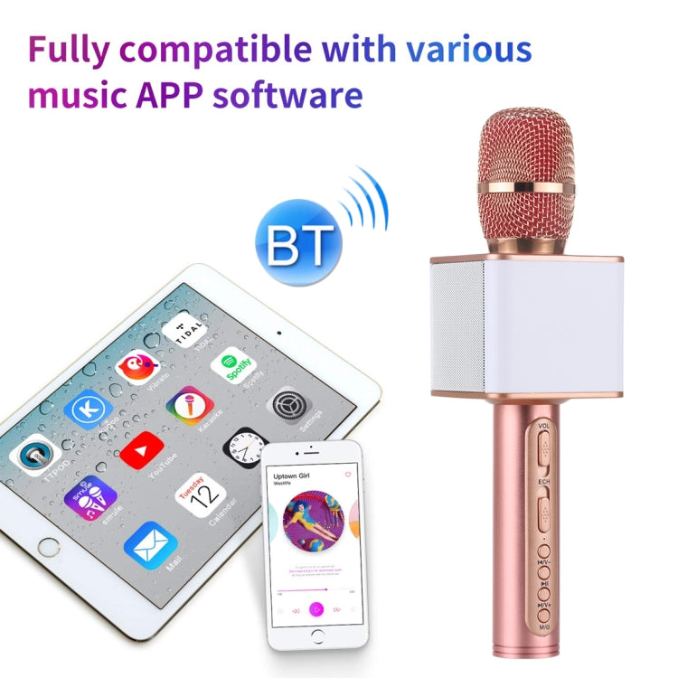 SDRD SD-08 Double Speakers High Sound Quality Handheld KTV Karaoke Recording Bluetooth Wireless Condenser Microphone