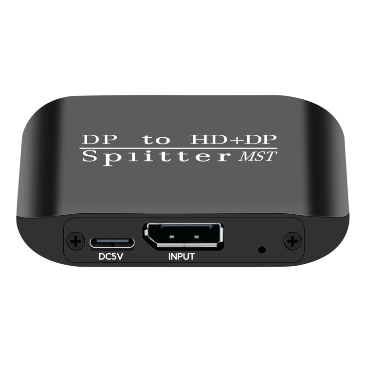 NK-W60 DP DisplayPort To HDMI, DP DisplayPort Splitter MST / SST Monitor Switcher  - Black