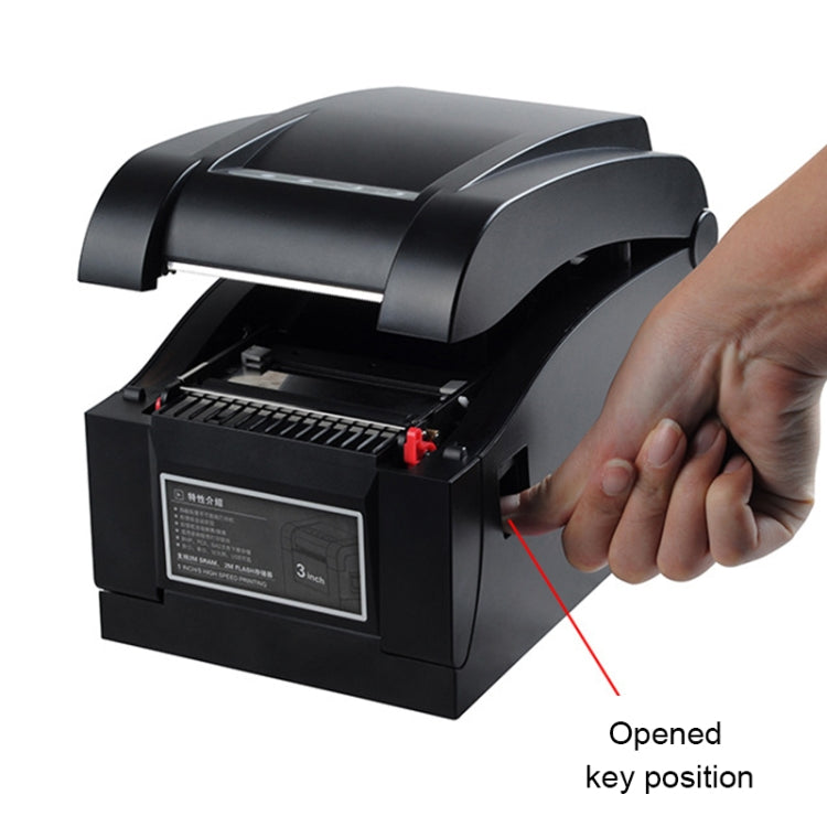 Xprinter XP-350B USB Port Thermal Automatic Calibration Barcode Printer