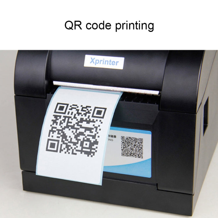 Xprinter XP-350B USB Port Thermal Automatic Calibration Barcode Printer